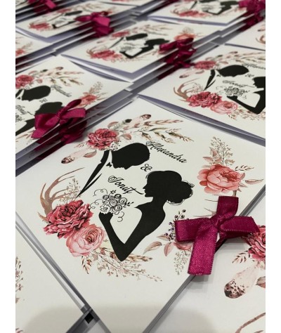 Invitatie nunta stil carticica - Model 14 Invitatie nunta stil carticica - Model 14