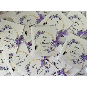 Invitatie nunta stil carticica - Model 6 Invitatie nunta stil carticica - Model 6