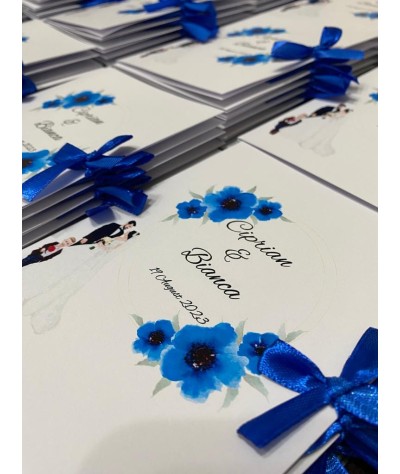 Invitatie nunta stil carticica - Model 1 Invitatie nunta stil carticica - Model 1