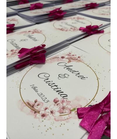 Invitatie nunta stil carticica - Model 4 Invitatie nunta stil carticica - Model 4