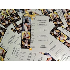 Invitatie nunta cu poze - Model 7 Invitatie nunta cu poze - Model 7